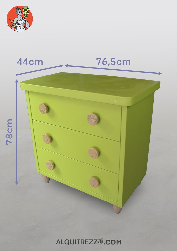 CÓMODA VERDE