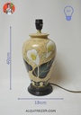 LÁMPARA DE MESA PORCELANA ASIÁTICA