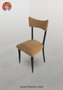 SILLA TERCIOPELO AMARILLO