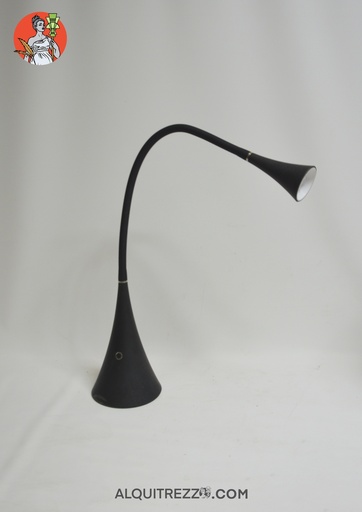 [330037] LÁMPARA DE ESCRITORIO NEGRA LED